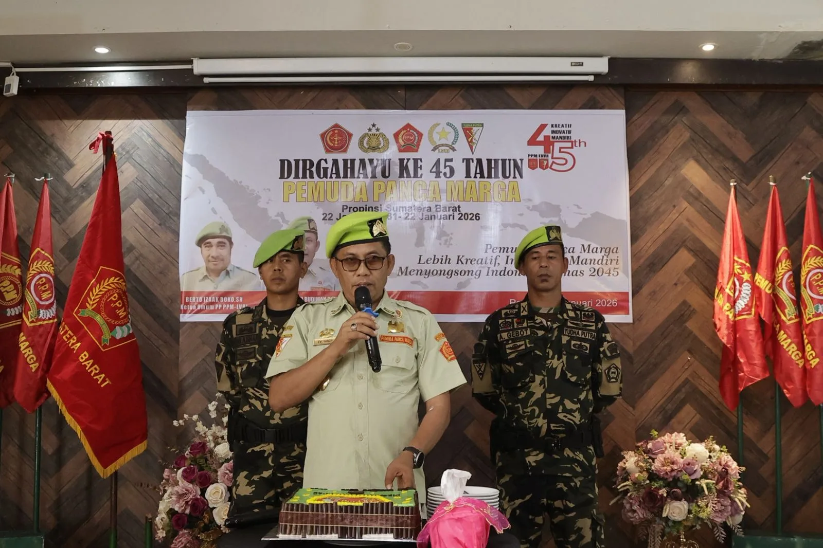 HUT PPM Sumbar ke 45, Evi Yandri Ajak Kader Sebarkan Semangat Perjuangan dan Kebangsaan 