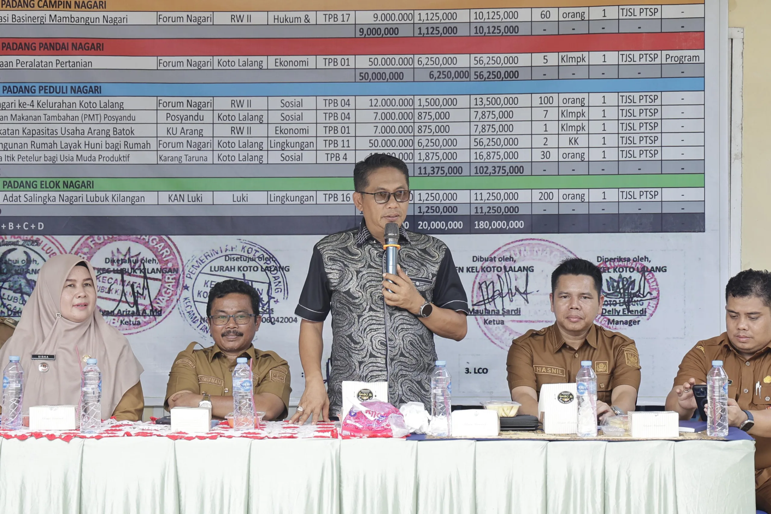 Kunjungi Koto Lalang, Evi Yandri Terima Sejumlah Aspirasi Masyarakat