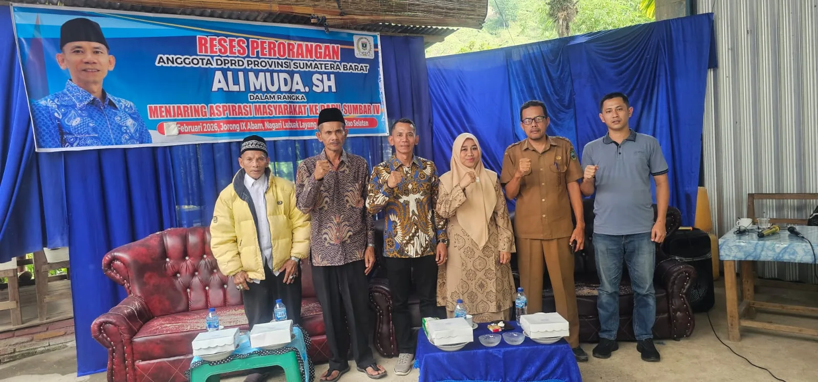 Anggota DPRD Sumbar Ali Muda Tampung Aspirasi Warga Rao Selatan Pasaman