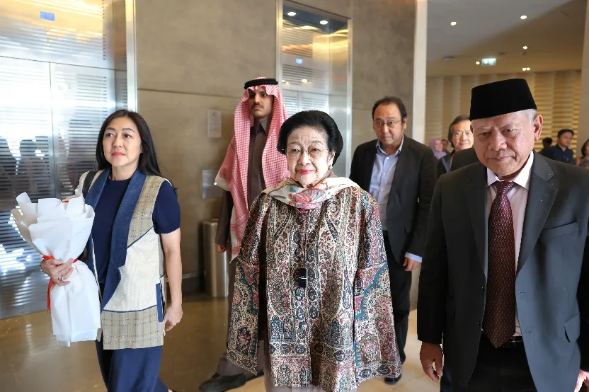 Megawati Tiba di Riyadh dengan Agenda Utama Menerima Gelar Doktor Honoris Causa ke-11