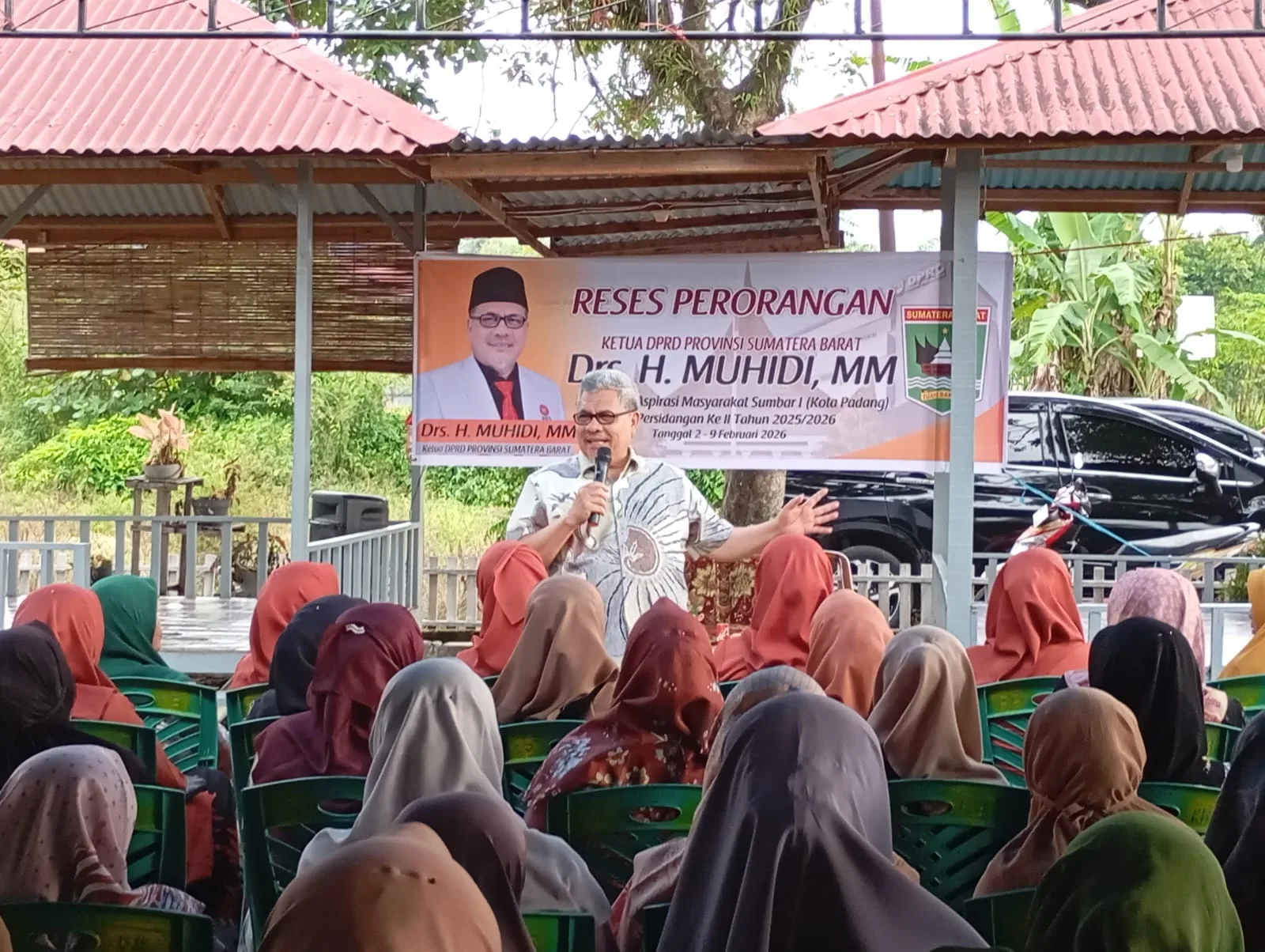 Perempuan Bergerak, Ekonomi Kuat: Reses Muhidi Dorong KWT Mandiri dan Tangguh di Pauh