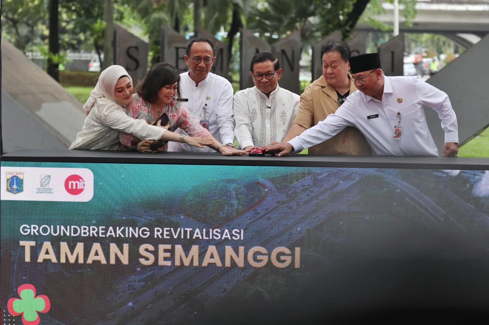 Revitalisasi Taman Semanggi, Gubernur Pramono Ungkap Kandungan Sejarah yang Digagas Bung Karno