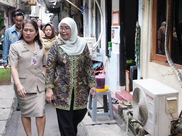 Program Gentengisasi Sekaligus Dongkrak Ekonomi Warga, Dinas PPKUM DKI Jakarta Renovasi 52 Rumah Plus UMKM di Menteng