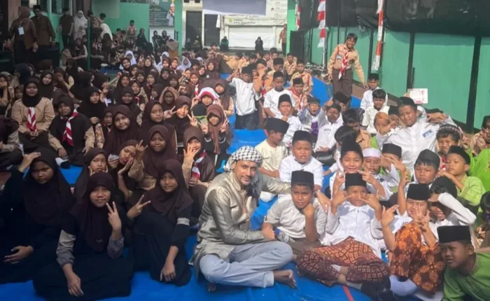 Hadir di Kompetisi Pelajar MTs Yusufiyah 2026, Ustadz Kasif Heer Motivasi Siswa SD dan MI