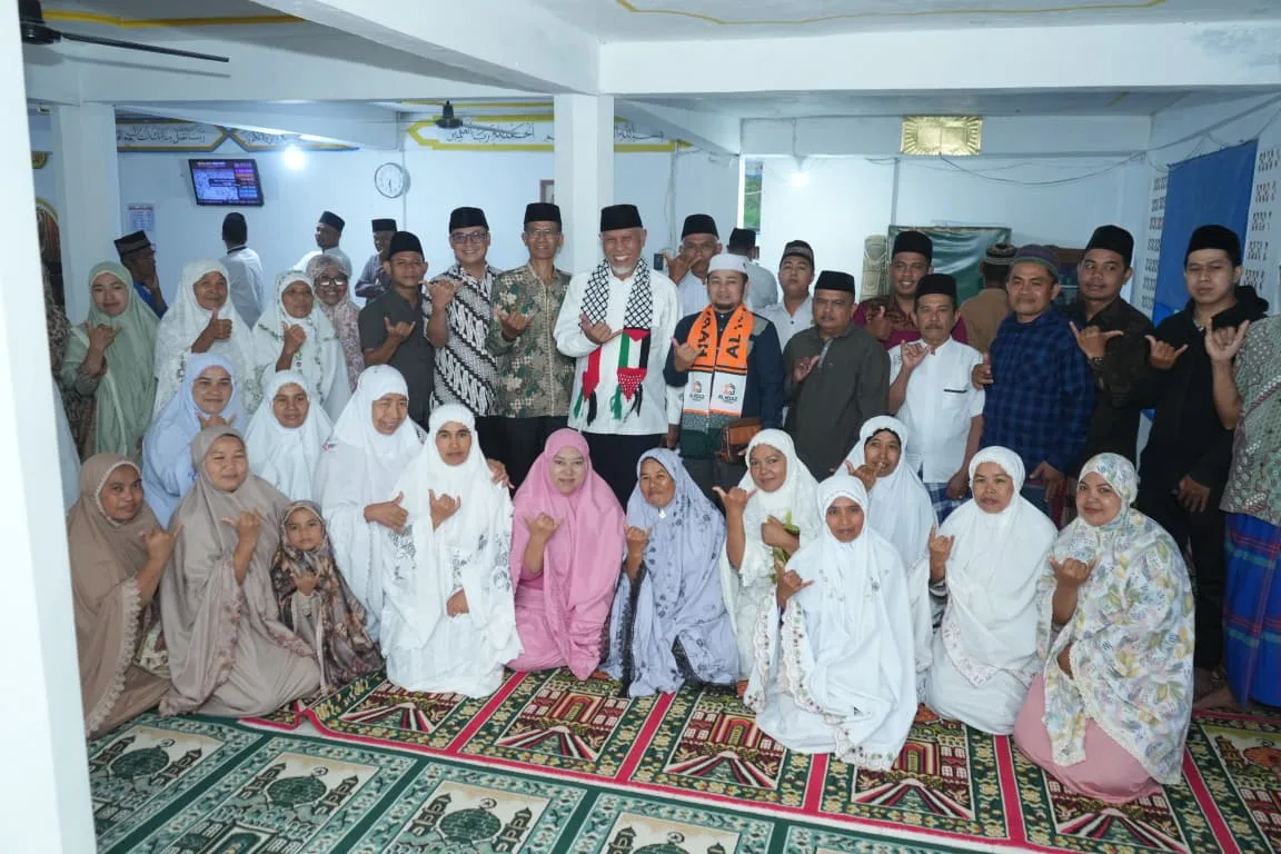Subuh Mubarakah, Gubernur Mahyeldi Berikan Tausyiah di Masjid Nurul Yaqin Lunto Barat, Kota Sawahlunto 