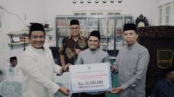 Wakil Bupati Solok Dampingi TSR Provinsi Sumbar di Masjid Raya Kacang 