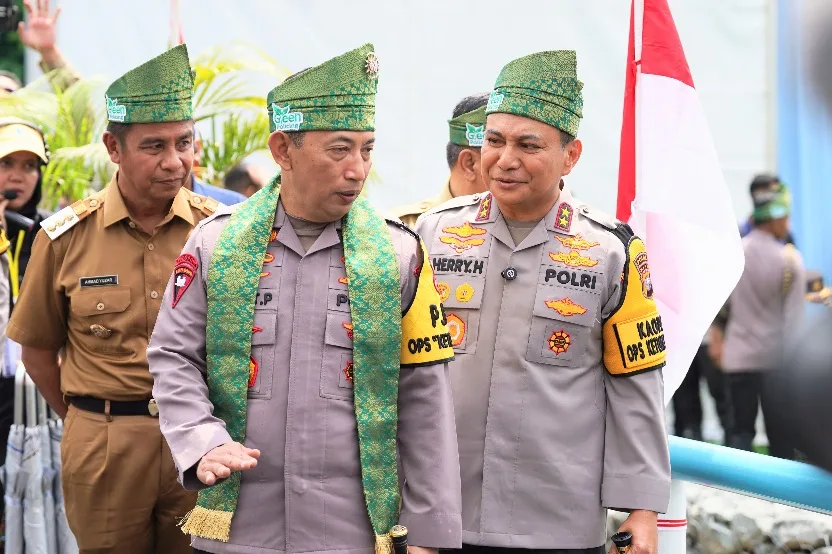 Kapolri Resmikan Jembatan Merah Putih Presisi di Riau, Akses Pendidikan dan Ekonomi Masyarakat Makin Kuat