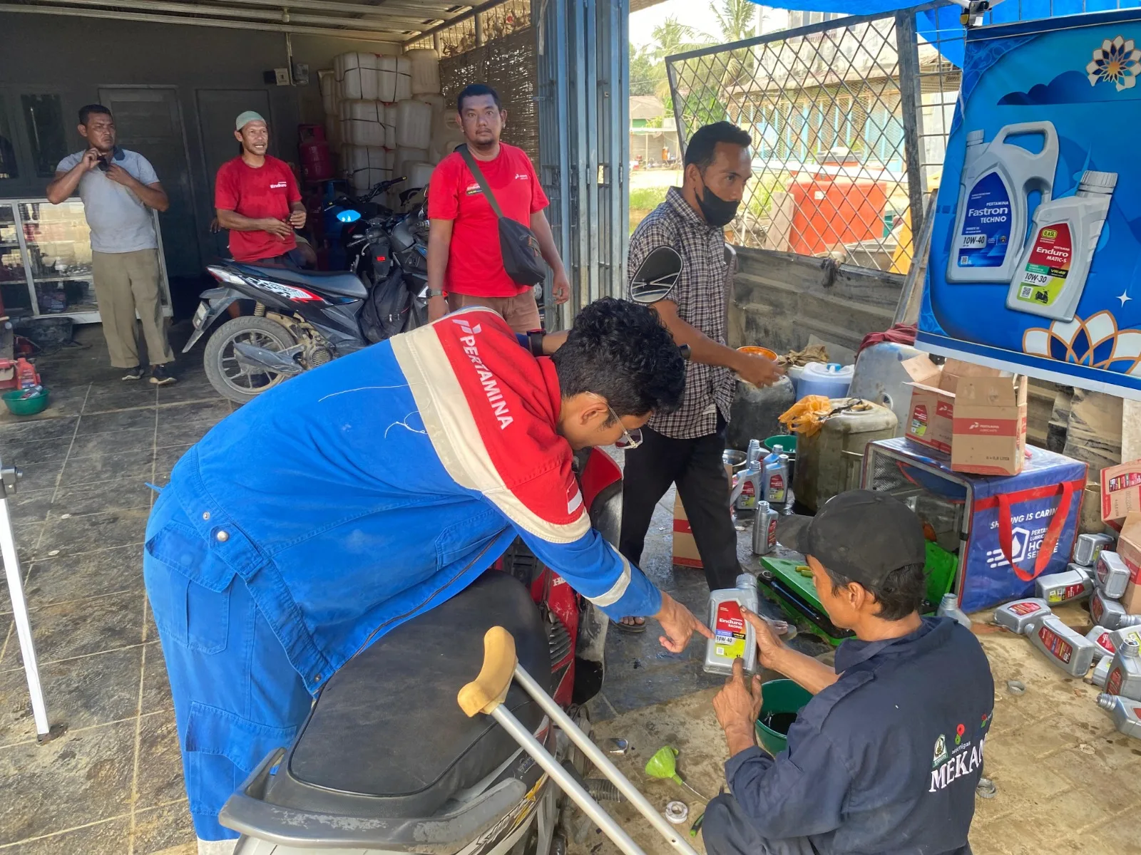 Usai Banjir : Mariono, Menemukan Harapan dengan di Buka Kembali Bengkel Difabel