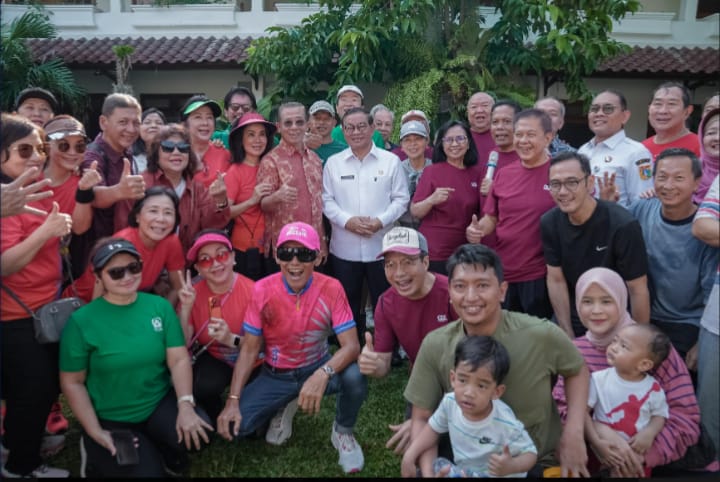 Gubernur Pramono dan Wali Kota Jakpus Halalbihalal dengan Warga Kelurahan Menteng