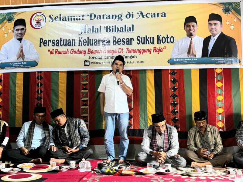 Halal Bihalal Suku Koto, Wabup Solok Ajak Perkuat Silaturahmi