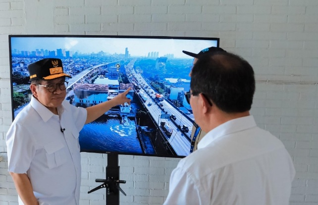 Terjun ke Pademangan, Pramono Cek Sistem Tata Air Rumah Pompa Ancol