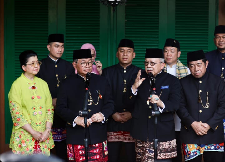 Gubernur Pramono Antusias Hadiri Lebaran Betawi di Lapangan Banteng