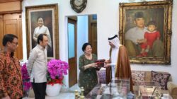 Megawati Terima Dubes Qatar, Perkenalkan Putranya M Prananda Prabowo