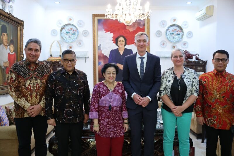 Megawati Berbincang Hangat dengan Dubes Jerman, Bahas KAA dan Eskalasi Geopolitik