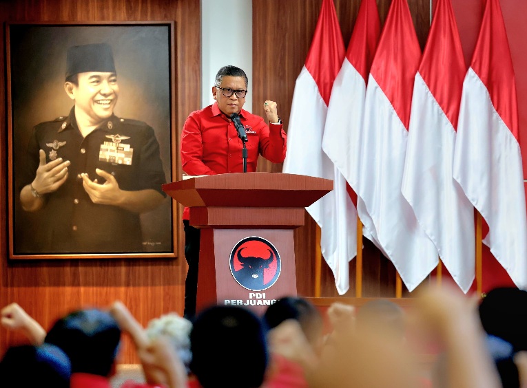 Hasto PDIP Memantik Api Spirit Geopolitik Bung Karno saat Peringatan 71 Tahun KAA