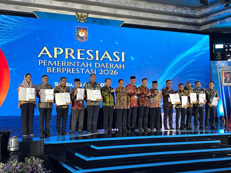 Tiga Daerah di Sumbar Raih Penghargaan Nasional, Gubernur Mahyeldi: Bukti Kerja Nyata Berdampak