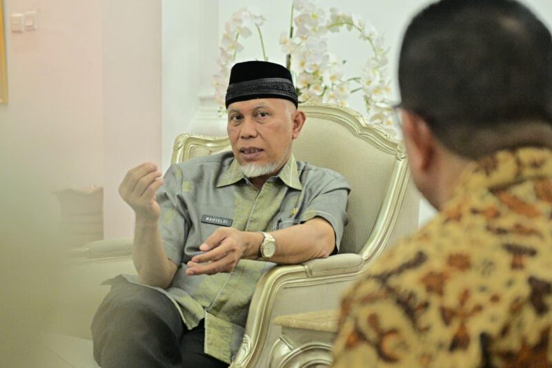 Gubernur Mahyeldi Minta Kepala Daerah dan Forkopimda untuk Serius Tertibkan PETI