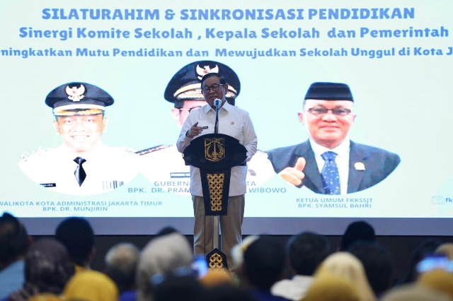 Gubernur Pramono Pastikan Program Pendidikan dan Kesehatan Tetap Jadi Prioritas