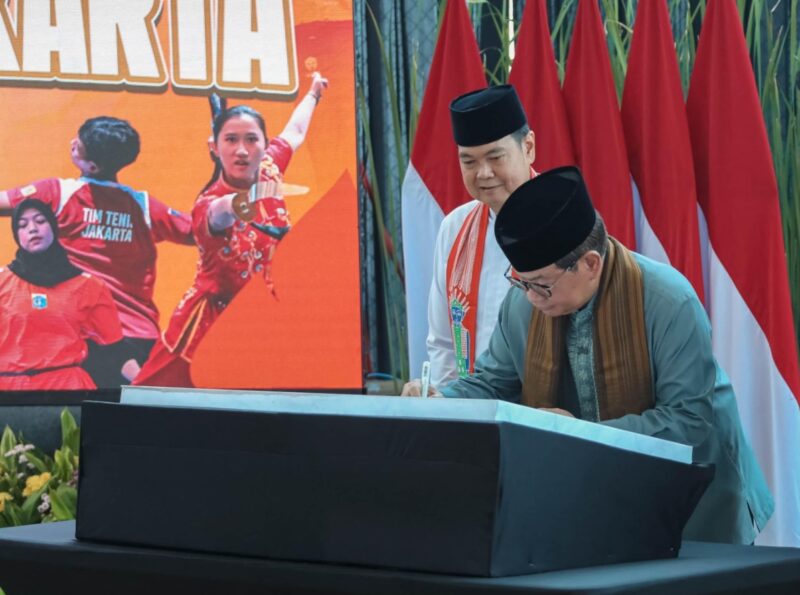 Gubernur Pramono: Fasilitas Olahraga yang Bagus Harus Dongkrak Prestasi Atlet