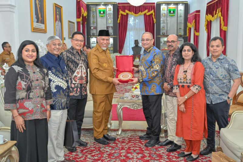 Mahyeldi dan Dubes India Bahas Hilirisasi Gambir hingga Kerja Sama Pendidikan