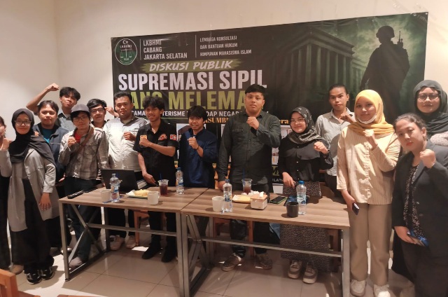 Diskusi Publik di Tebet Bahas Lemahnya Supremasi Sipil dan Ancaman Militerisme