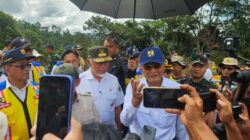 Gubernur Mahyeldi Dampingi Menteri PU Tinjau Normalisasi Batang Tompo dan Lokasi Sekolah Rakyat di Tanah Datar