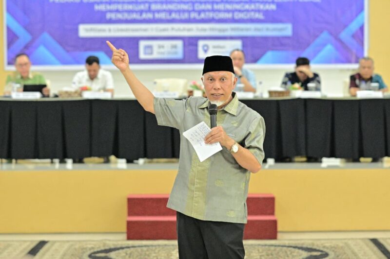 Pemprov Sumbar Perkuat Skill Digital Wirausaha Muda Melalui Program Pelatihan