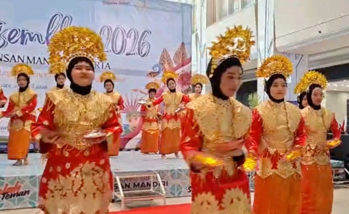Generasi Alpha Unjuk Gigi! Tarian Tradisional ‘Guncang’ Mall Jakarta