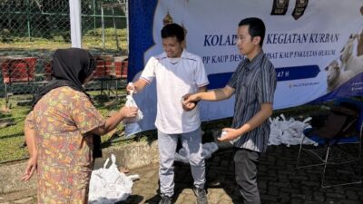 Keluarga Alumni Universitas Pancasila Potong Hewan Kurban, Ketua PP KAUP Mori Hanafi: Perkuat Kolaborasi